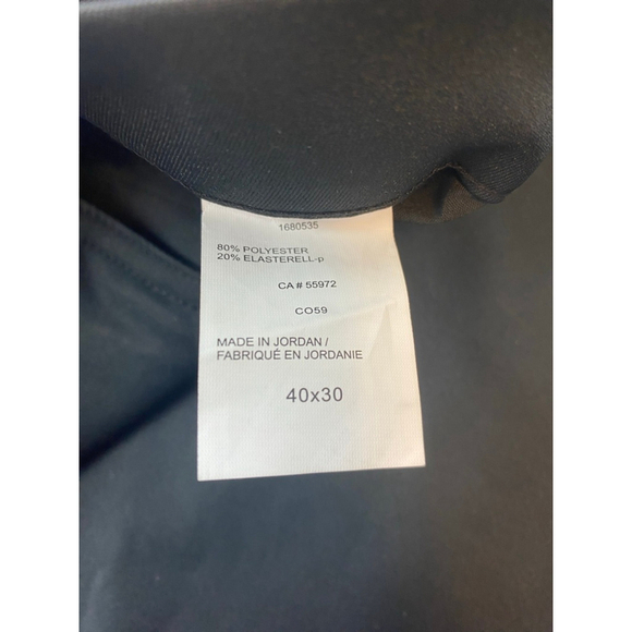 Men's Callaway Black 5 Pocket Golf Pants Waist 40 - Picture 8 of 8